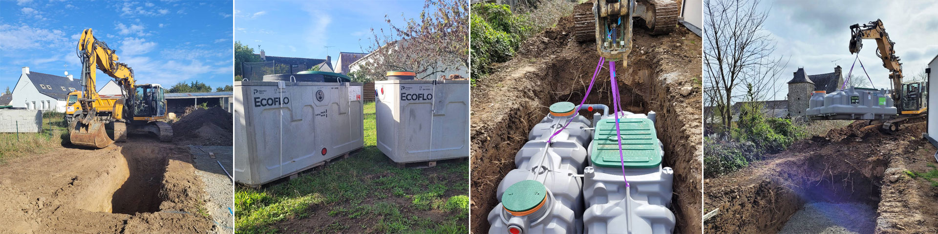 Terrassement piscine Le Guerno